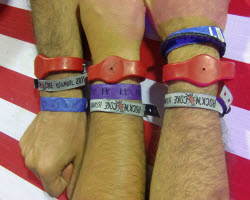 Share@Site, Rock'n Coke 2011, RFID Wristband